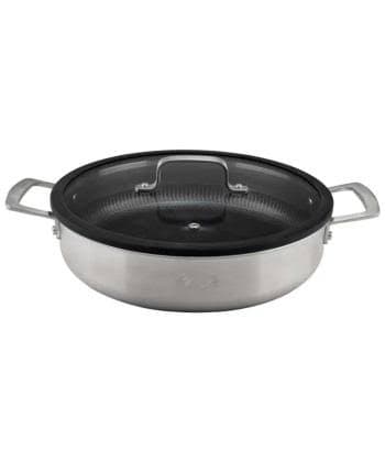 تابه تک استیل لیزری درب سیلیکونی ام جی اس MGS س24کد3130