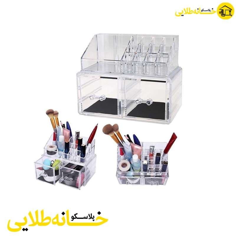 استند لوازم آرایشی 2 کشوبزرگ — تصویر ۶