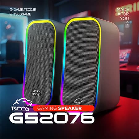 اسپیکر دسکتاپ مخصوص بازی تسکو مدل GS-2076 — تصویر ۱۲