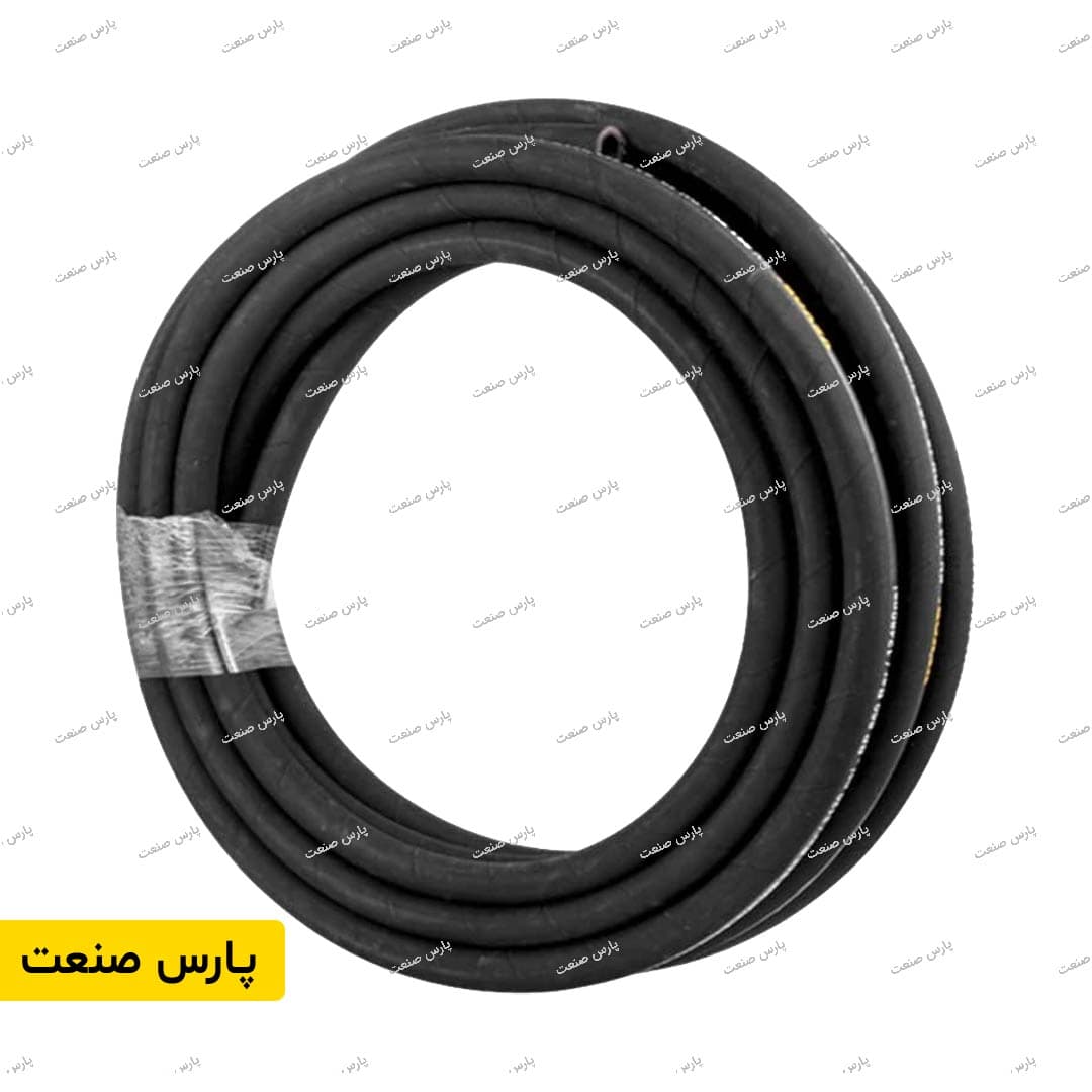 شیلنگ مه پاش فشار قوی لاستیکی یک لایه سیم 1/4 اینچ