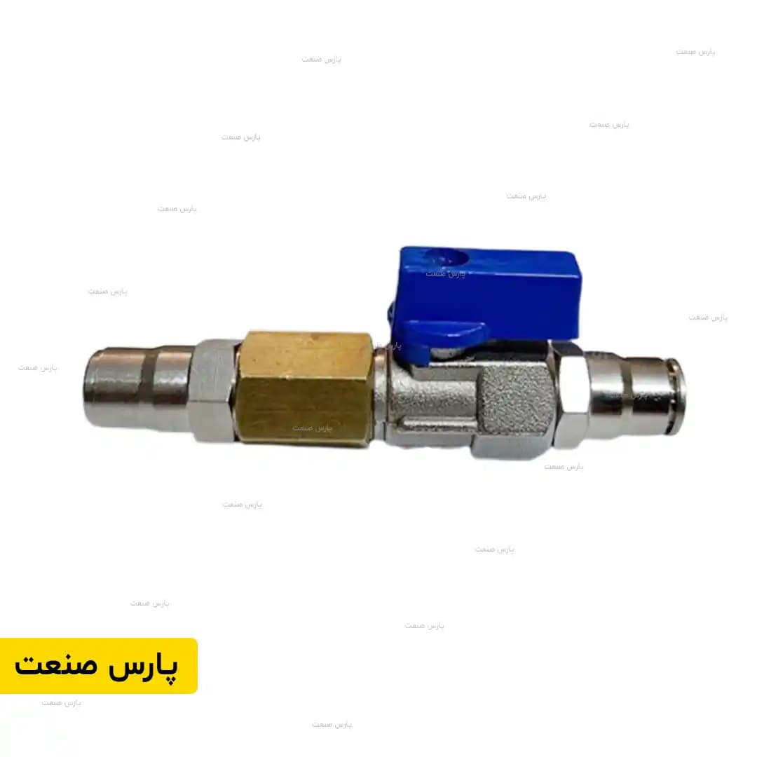 شیر قطع و وصل مه پاش فشار قوی فیتینگی — تصویر ۲