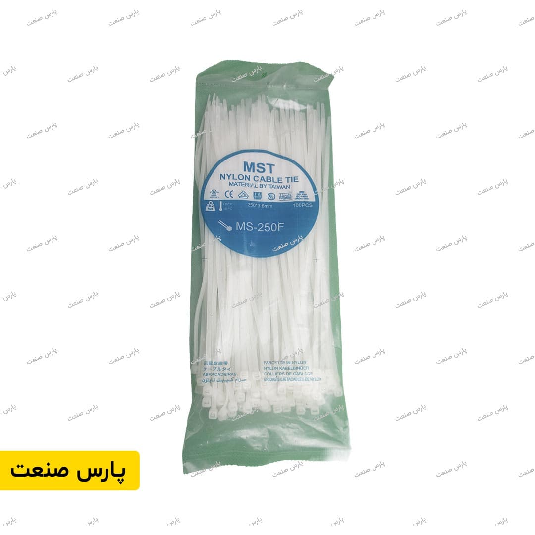بست کمربندی 25 سانتی – 100 تایی