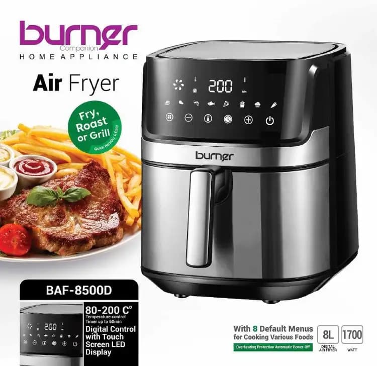 سرخ کن رژیمی برنر دیجیتال BAF-8500D — تصویر ۳