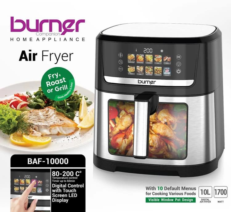 سرخ کن رژیمی برنر دیجیتال BAF-10000B — تصویر ۵