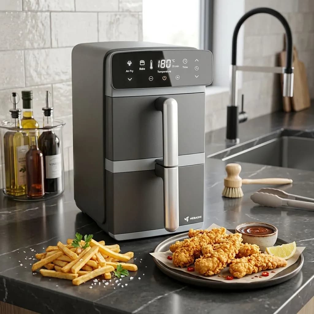 سرخ کن بدون روغن مباشی مدل ME-AF806 — تصویر ۱۰