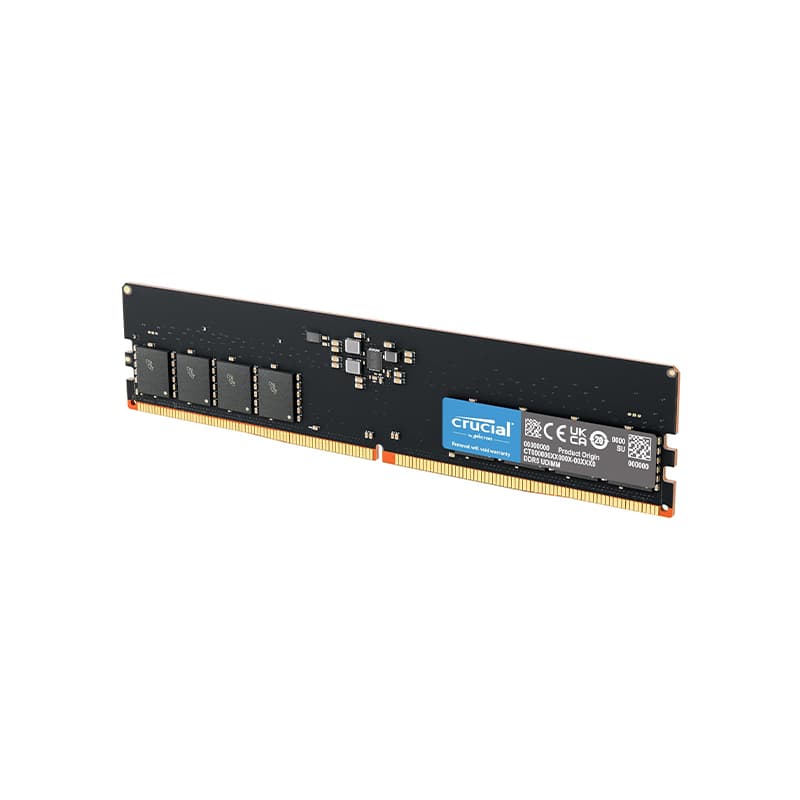 حافظه رم دسکتاپ کروشیال DDR5 مدل Classic CT8 فرکانس 4800 مگاهرتز CL40 ظرفیت 8 گیگابایت — تصویر ۱۱