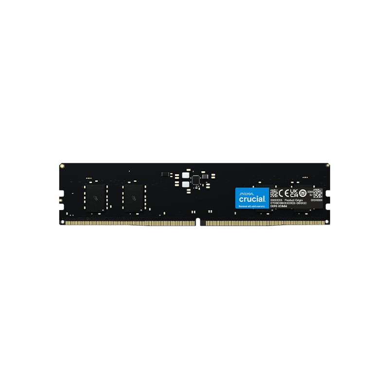 حافظه رم دسکتاپ کروشیال DDR5 مدل Classic CT8 فرکانس 4800 مگاهرتز CL40 ظرفیت 8 گیگابایت — تصویر ۱۰