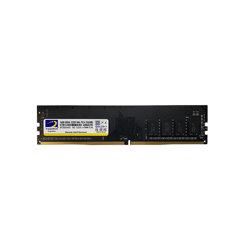 حافظه رم دسکتاپ توین موس DDR4 فرکانس 3200 مگاهرتز CL22 ظرفیت 16 گیگابایت — تصویر ۲
