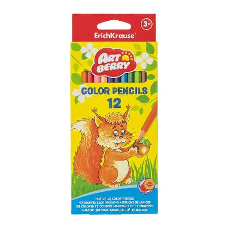 مداد رنگی 12 رنگ اریک کراوزه مدل EK-32482