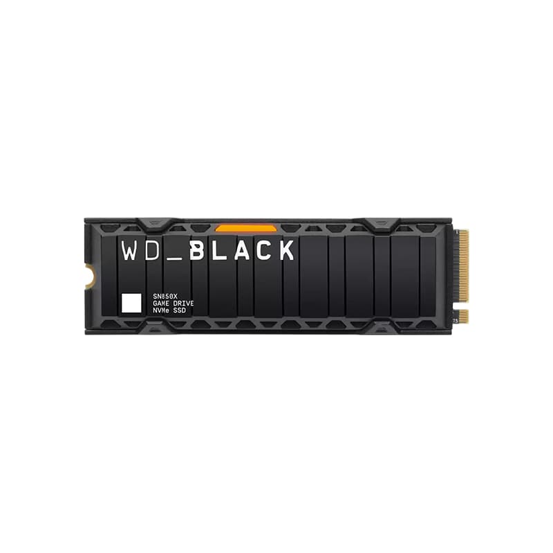 حافظه SSD اینترنال وسترن دیجیتال M.2 NVMe مدل WD Black SN850X ظرفیت 4 ترابایت RGB دارای Heatsink