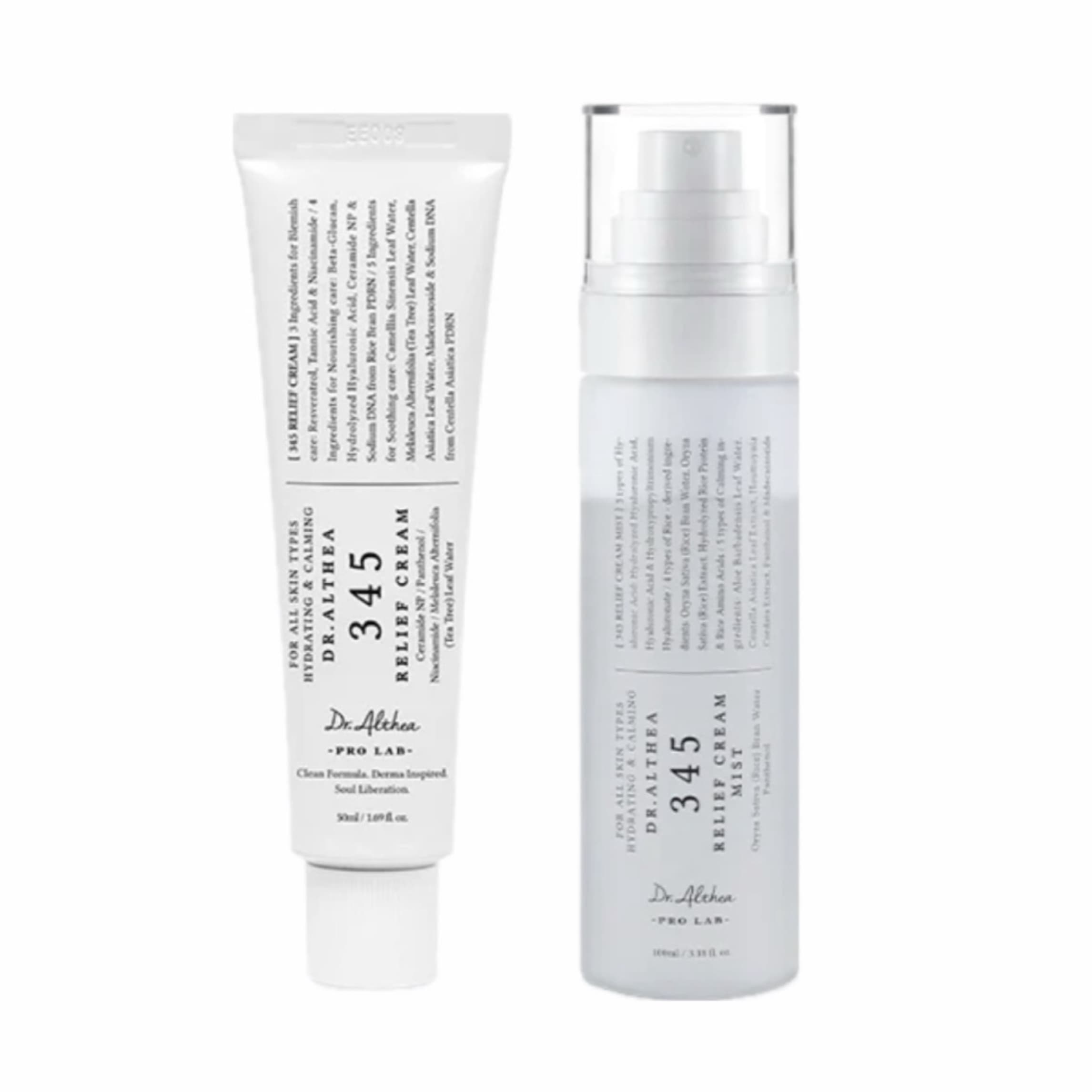 ست کرم و میست دکتر آلتیا 345 Relief Cream & Mist Duo