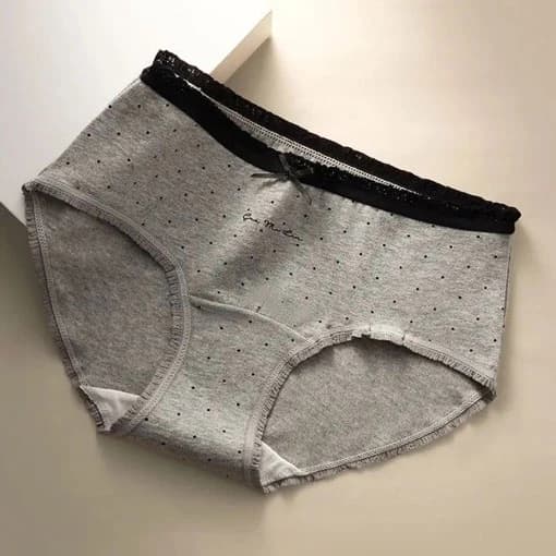 شورت نخی فانتزی خالدار ls8876 — تصویر ۶