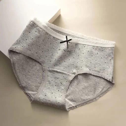 شورت نخی فانتزی خالدار ls8876 — تصویر ۴