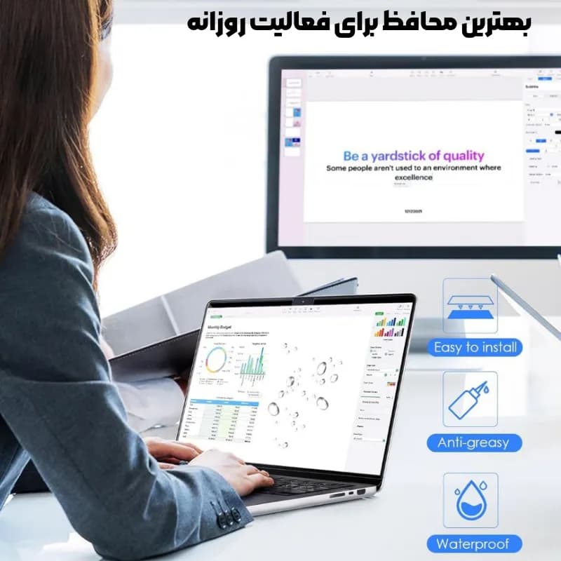 محافظ صفحه نمایش مک بوک 14 اینچ PRO14N — تصویر ۵