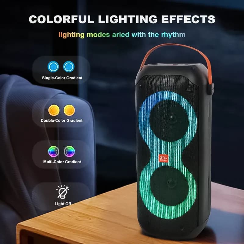 اسپیکر بلوتوثی قابل حمل سینگ ای مدل Sing-E ZQS4277 — تصویر ۱۱