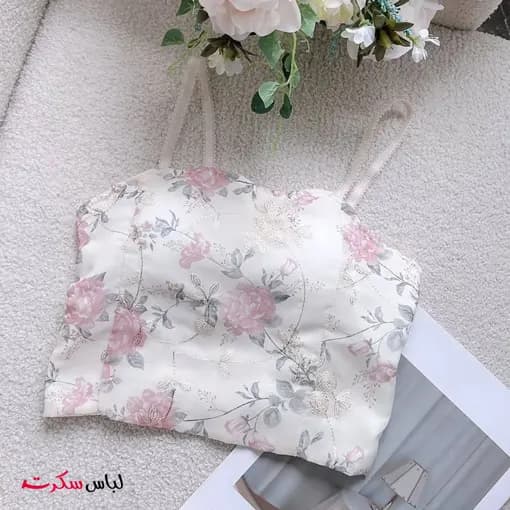 کراپ فانتزی شیک دخترانه ls8827 — تصویر ۳