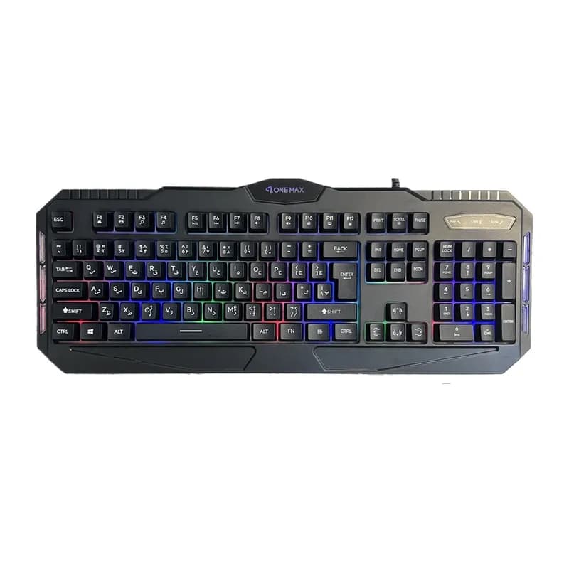 کیبورد سیم دار گیمینگ وان مکس مدل One Max OM-G5400 — تصویر ۲