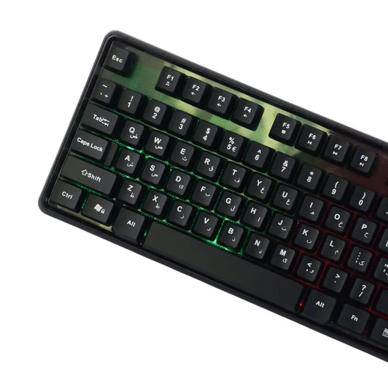 کیبورد سیم دار گیمینگ دی نت مدل D-Net DT-997 — تصویر ۳