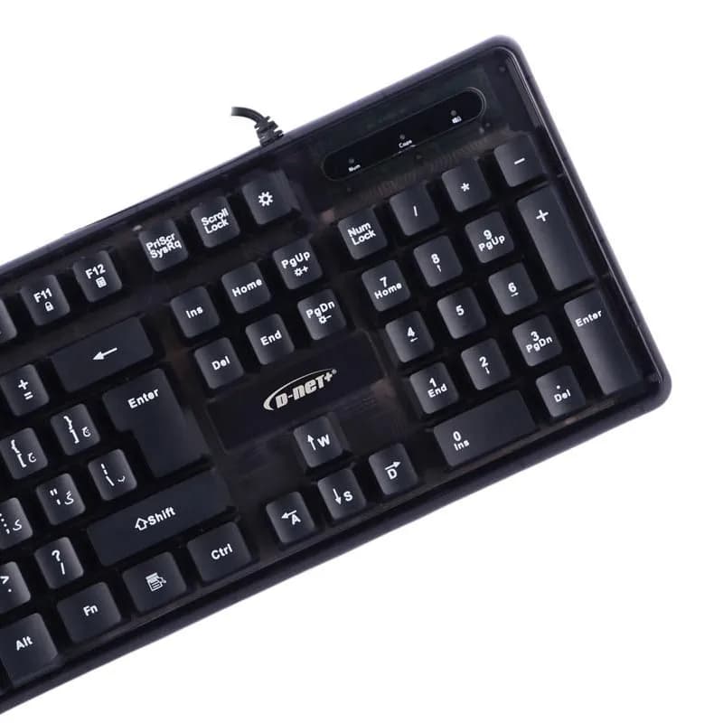 کیبورد سیم دار گیمینگ دی نت مدل D-Net DT-997 — تصویر ۴