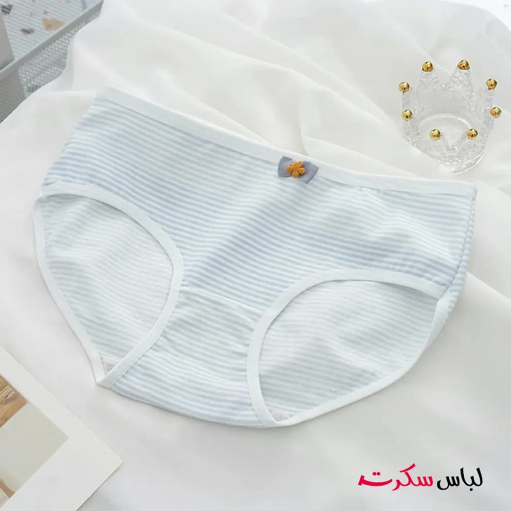 شورت نخی عروسکی پاپیون پک 2 عددی ls2626 — تصویر ۱۱