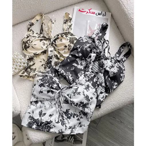 کراپ تاپ فانتزی دخترانه ls7321 — تصویر ۸