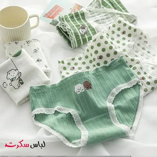 شورت عروسکی بسته 3 عددی ls382 — تصویر ۲