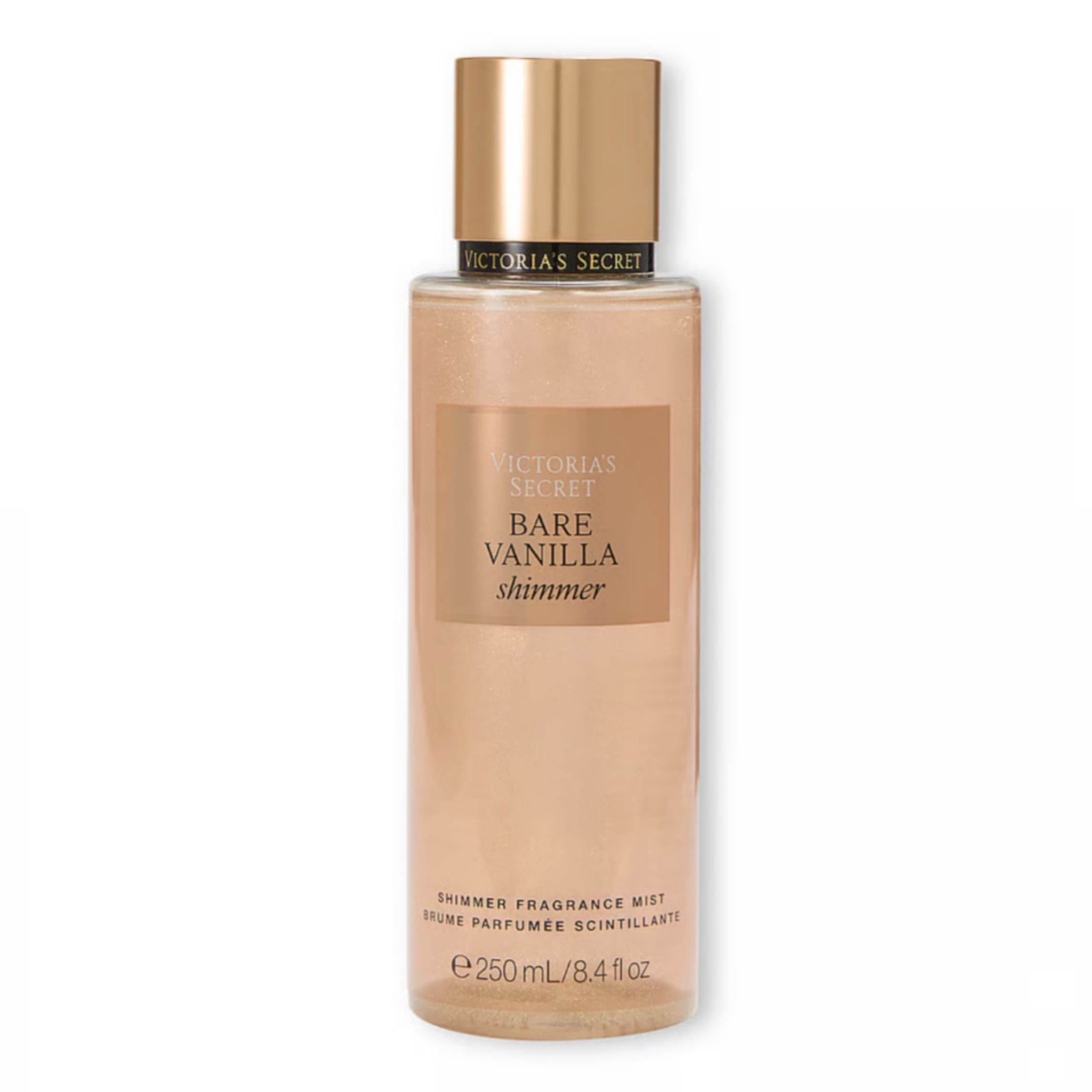 Bare Vanilla Shimmer ویکتوریا سکرت | بادی اسپلش شیمر دار وانیلی — تصویر ۳
