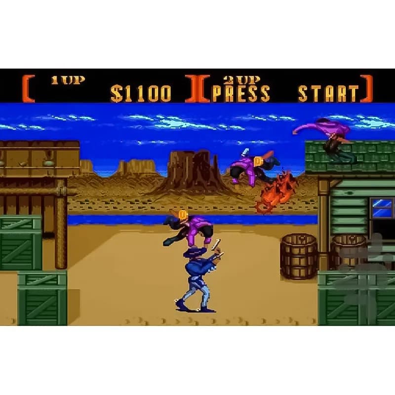 کارتریج هشت لبه سگا بازی Bare Knuckle / Shadow Dancer / Sunset Riders — تصویر ۱۰