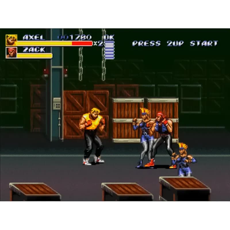 کارتریج پنج لبه سگا بازی Golden AXE 2 / Battletoads / Bare Knuckle — تصویر ۱۱
