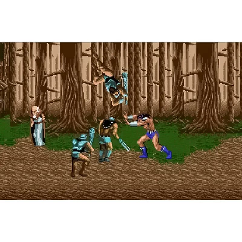 کارتریج پنج لبه سگا بازی Golden AXE 2 / Battletoads / Bare Knuckle — تصویر ۳