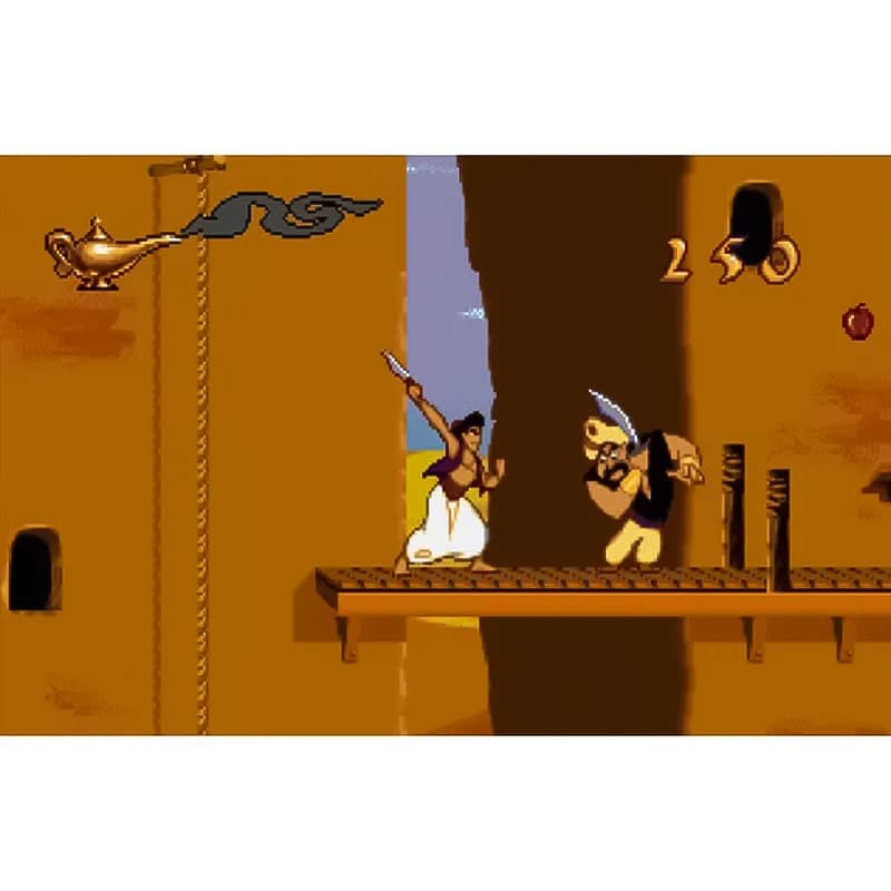 کارتریج پنج لبه سگا بازی TinyToon / Aladdin / Sonic — تصویر ۹