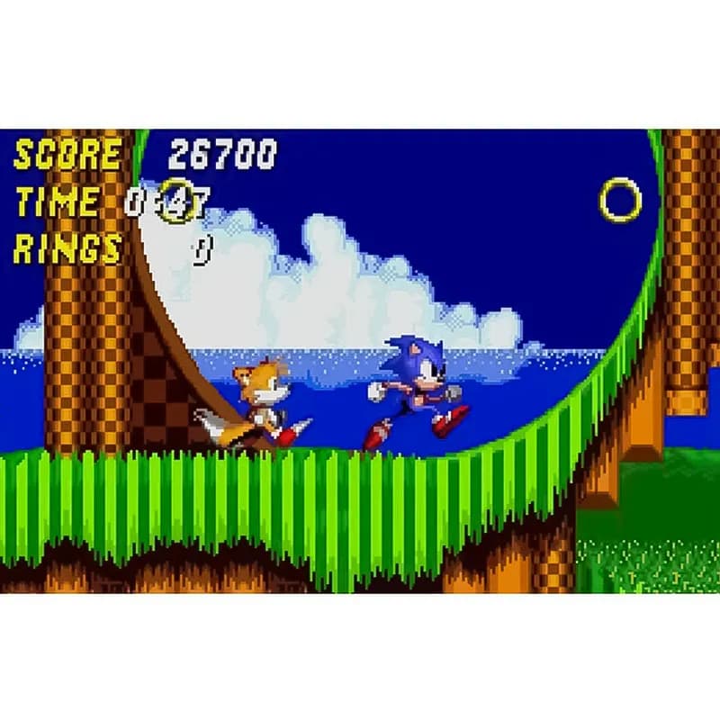 کارتریج پنج لبه سگا بازی Street Racer / Sonic 3 / Aladdin — تصویر ۶
