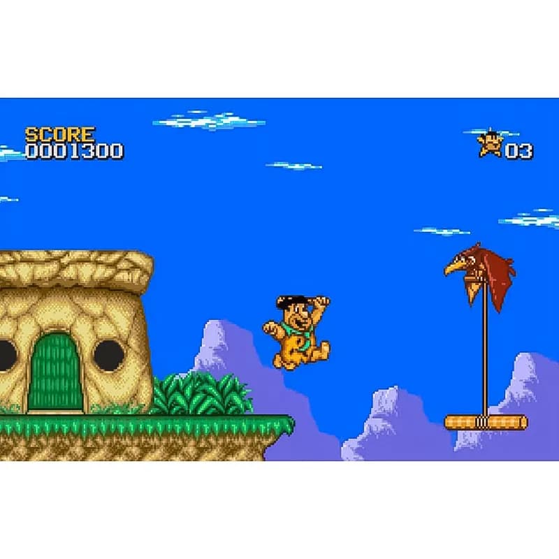 کارتریج چهار لبه سگا بازی Super Hang On / FlintsTones / Batman — تصویر ۸