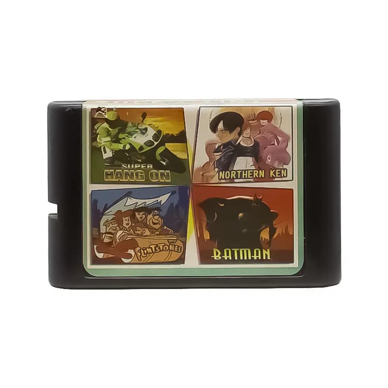 کارتریج چهار لبه سگا بازی Super Hang On / FlintsTones / Batman — تصویر ۲