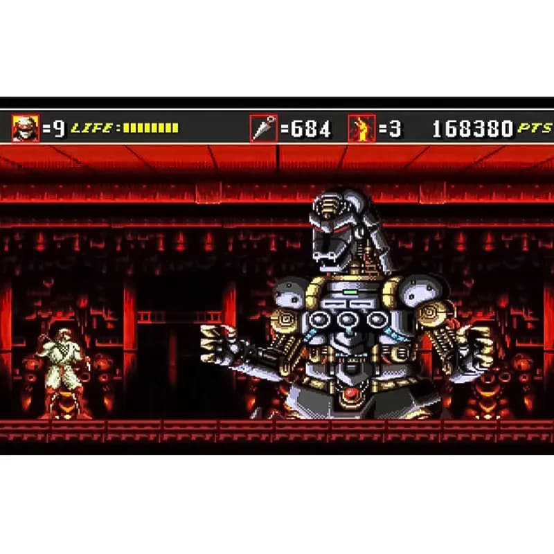 کارتریج چهار لبه سگا بازی Super Shinobi / Robocop 3 / After Burner — تصویر ۵