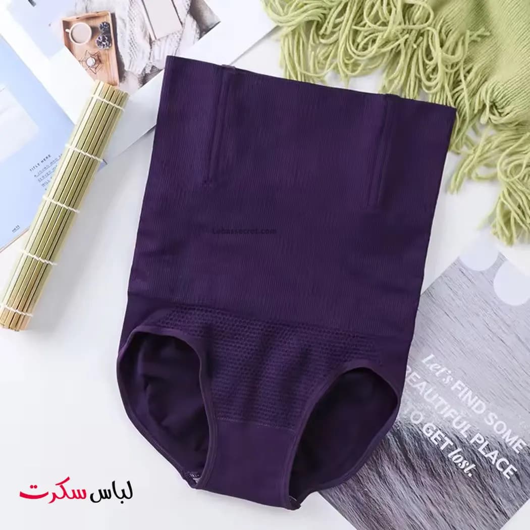 شورت گنی فنردار فاق بلند زنانه lebassecret005 — تصویر ۳
