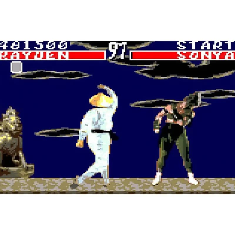 کارتریج 22 لبه سگا بازی Alex Kidd / Link Dragon / Mortal Kombat — تصویر ۵