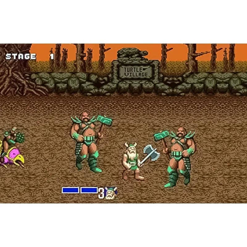 کارتریج نوزده لبه سگا بازی Golden AXE / Ultimate QIX / Mortal Kombat II — تصویر ۸