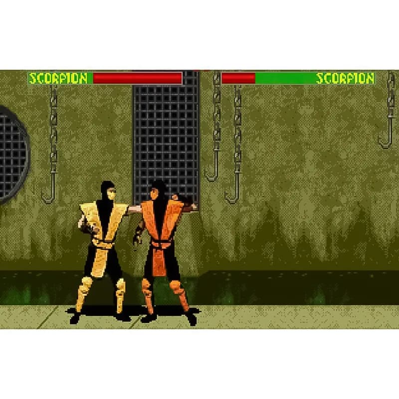 کارتریج نوزده لبه سگا بازی Golden AXE / Ultimate QIX / Mortal Kombat II — تصویر ۴