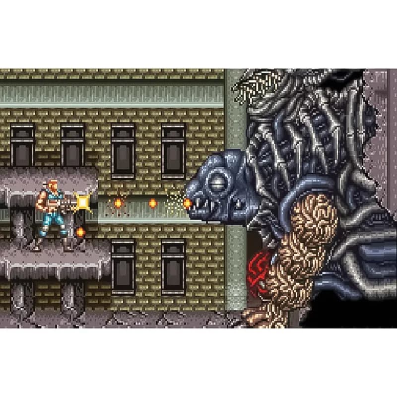 کارتریج سه لبه سگا بازی Super Mario World / Ninja Turtles / Contra 3 — تصویر ۹
