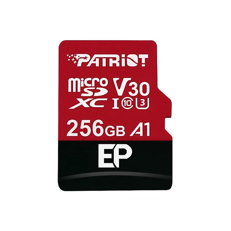 کارت حافظه MicroSDXC پاتریوت EP کلاس 10 ظرفیت 256 گیگابایت + خشاب — تصویر ۳