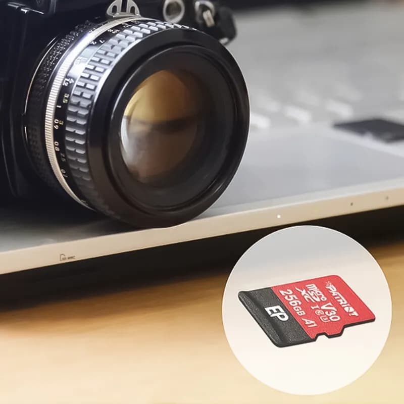 کارت حافظه MicroSDXC پاتریوت EP کلاس 10 ظرفیت 256 گیگابایت + خشاب — تصویر ۵