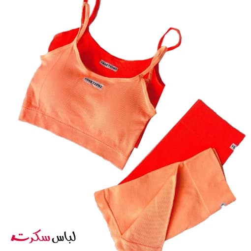 ست نیم تنه و شلوارک ورزشی ls1778 — تصویر ۸