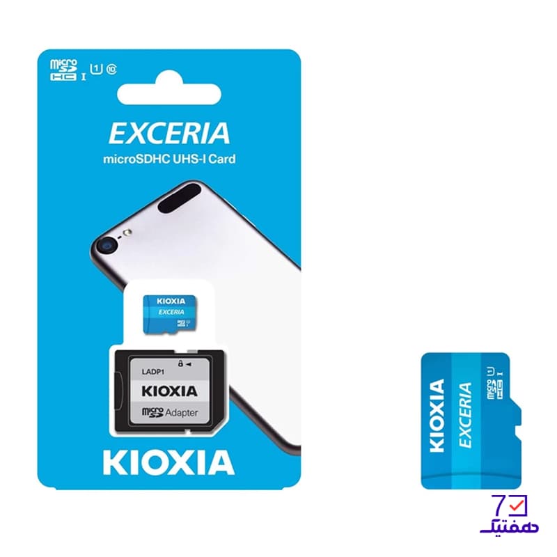 کارت حافظه MicroSDHC کیوکسیا EXCERIA کلاس 10 ظرفیت 32 گیگابایت + خشاب — تصویر ۱۲