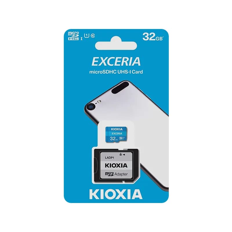 کارت حافظه MicroSDHC کیوکسیا EXCERIA کلاس 10 ظرفیت 32 گیگابایت + خشاب — تصویر ۶