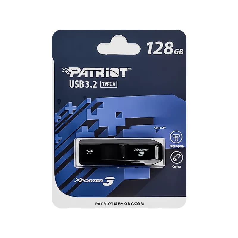 فلش مموری USB3.2 پاتریوت مدل Xporter 3 ظرفیت 128 گیگابایت