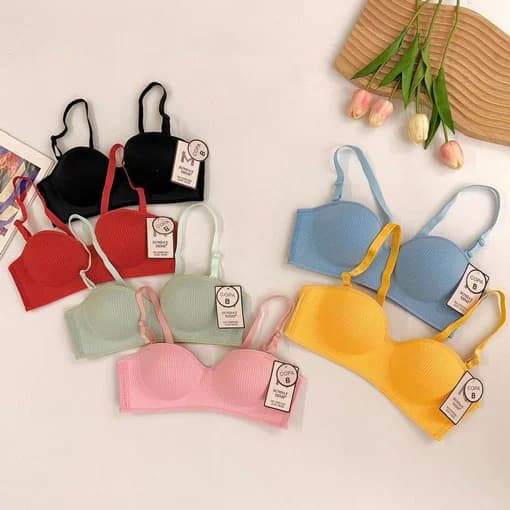 سوتین اسفنجی پاستیلی دخترانه ls3364 — تصویر ۵