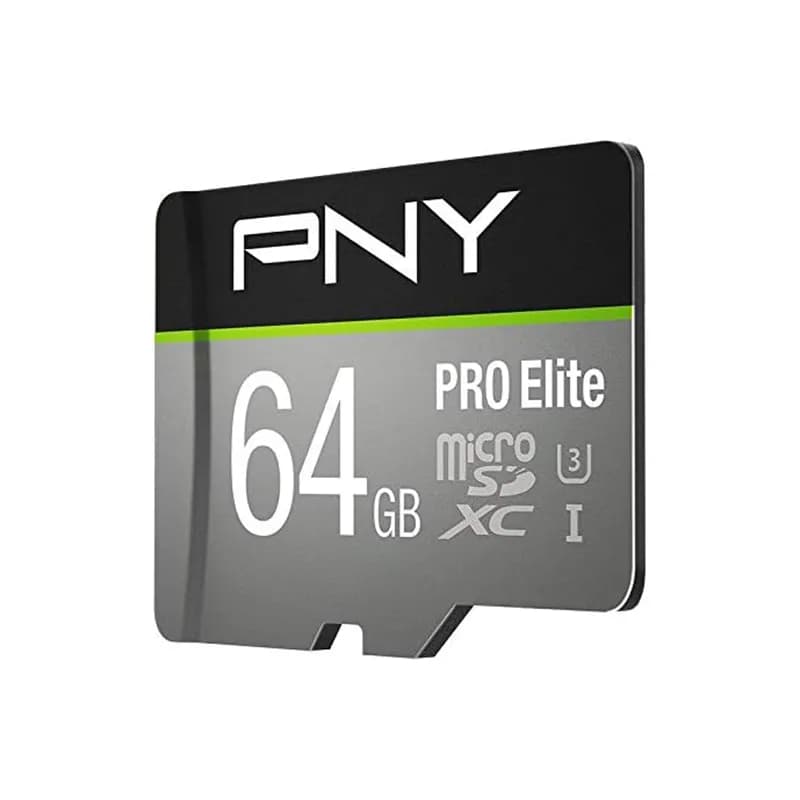 کارت حافظه MicroSDXC پی ان وای Pro Elite ظرفیت 64 گیگابایت + خشاب — تصویر ۴