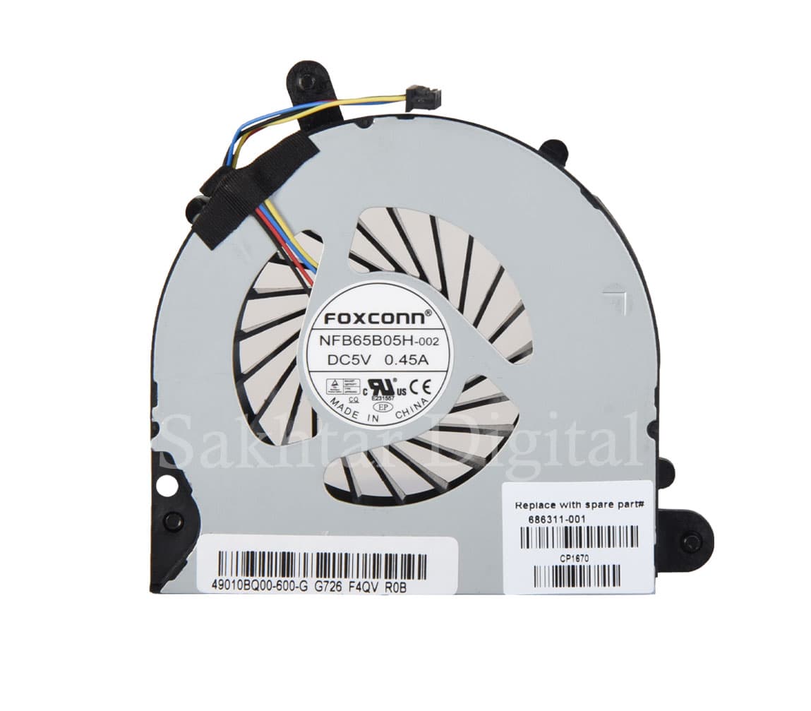 فن سی پی یو لپ تاپ اچ پی Hp 6565