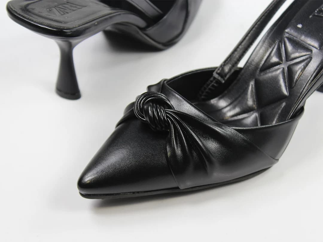 کفش پاشنه مجلسی زارا نیو | zara new — تصویر ۳